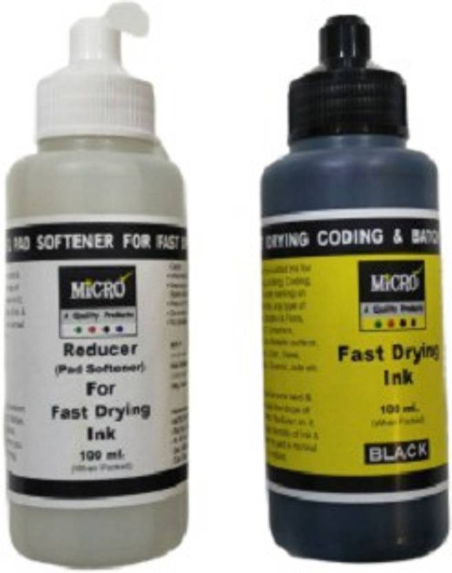 Micro Fast Drying Batch Marking Ink with a Blank Stamp Pad Stamp Pad Ink Price in India Buy
