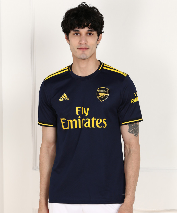 Buy ADIDAS Printed Men Round Neck