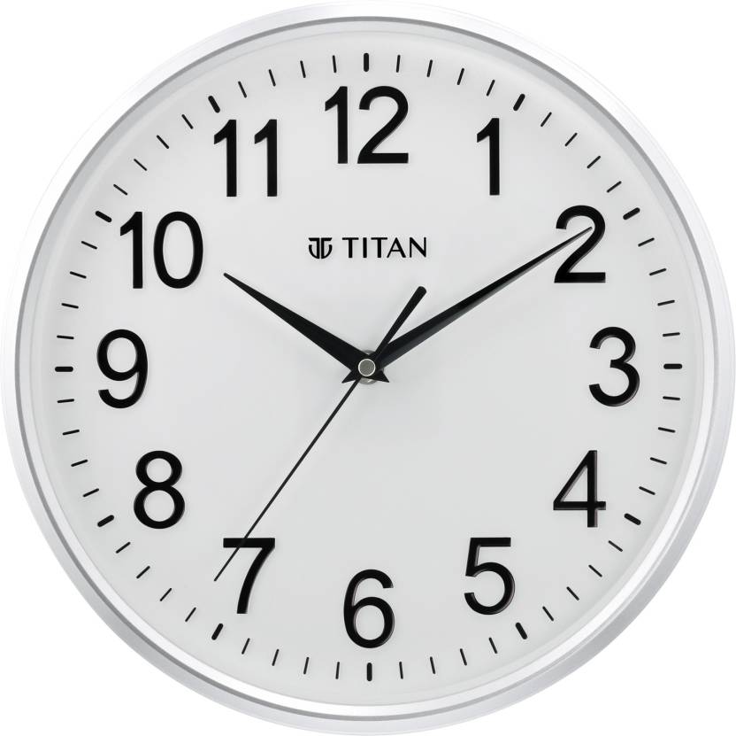 Titan Analog 30 cm X 30 cm Wall Clock Price in India Buy Titan Analog 30 cm X 30 cm Wall Clock