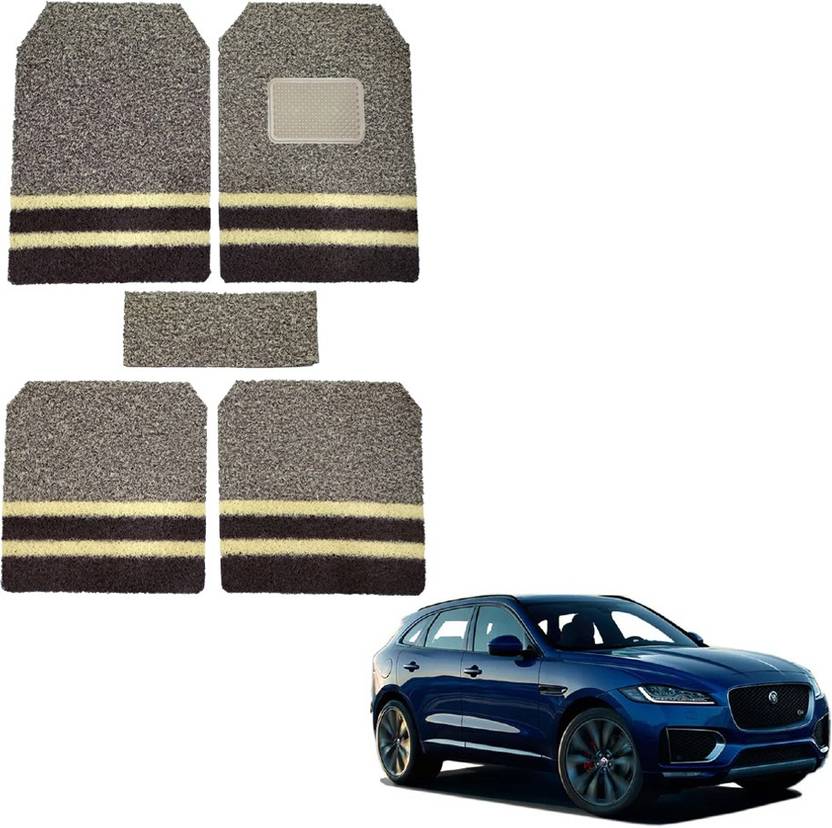 Oshotto Rubber, Plastic Standard Mat For Jaguar FPace Price in India