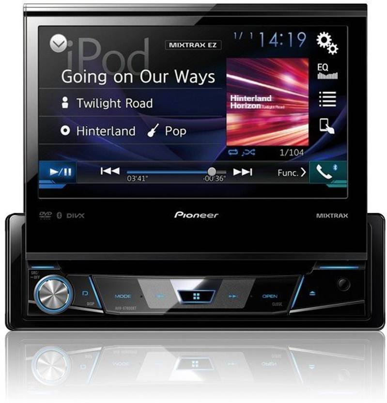 Pioneer Single Din 7Inch Clear Type FoldOut Touchscreen Multimedia Player Car Stereo Price in Pioneer Single Din 7Inch Clear Type FoldOut Touchscreen Multimedia Player Car Stereo Price in