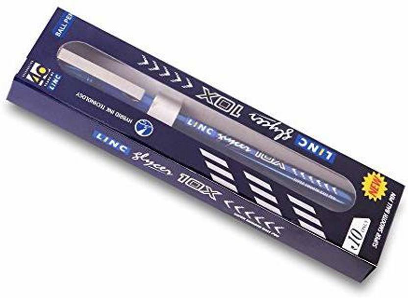 Linc Glycer 10X 0.6mm Blue Ball Pen - Buy Linc Glycer 10X 0.6mm Blue ...