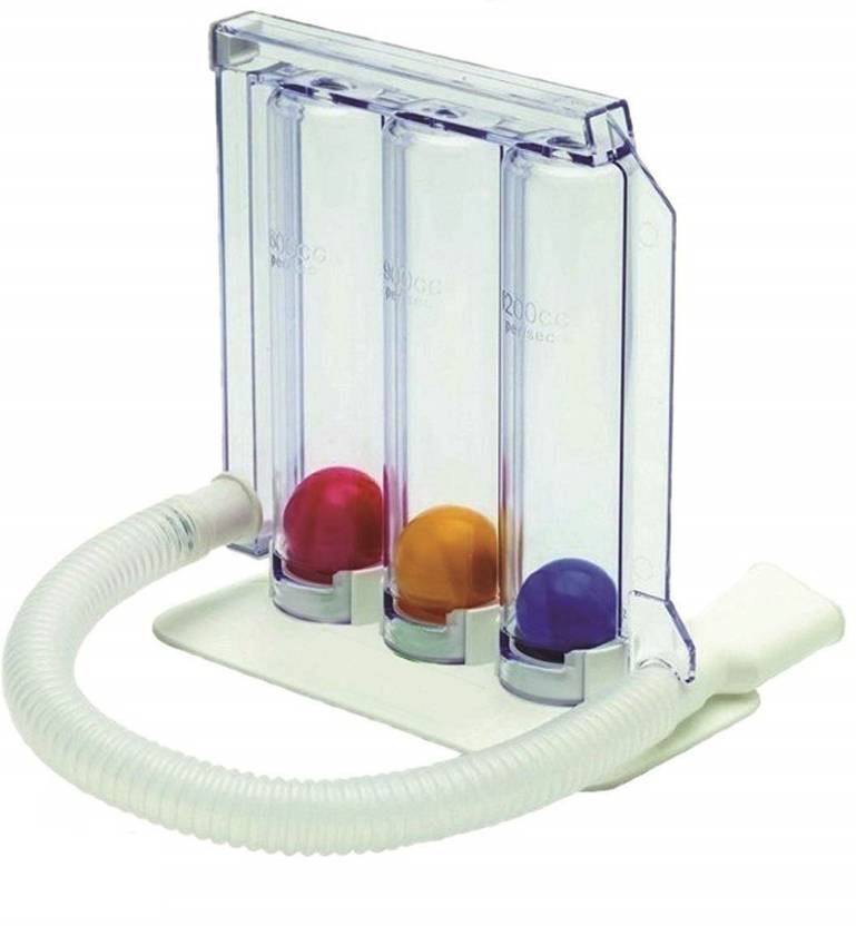 Spiromax Spirometer/ Respirometer/ 3ball Lung / Respiratory Exerciser
