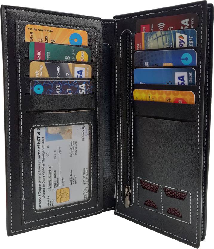 popo Multiple Passport Holder (Black) BLACK Price in India