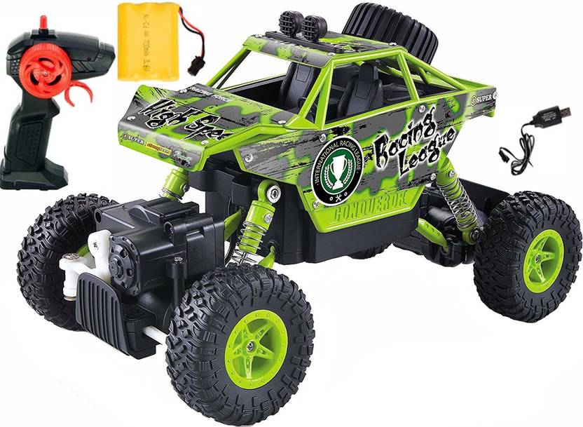 Wishkart Rechargeable Full Function Remote Control Rock Crawler car