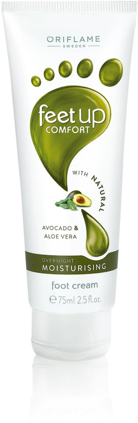 Oriflame Sweden Feet Up Comfort Overnight Moisturising Foot Cream(75 g)