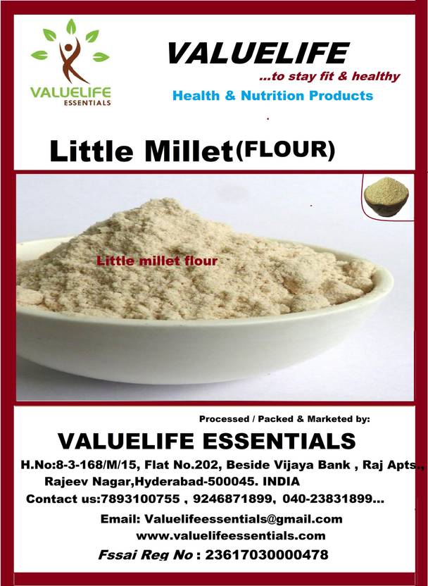 Value Life little millet(flour) Price in India Buy Value Life little