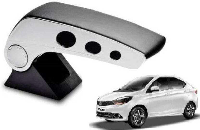 MOTORMART Chrome Arm Rest for Tata tigor Car Armrest Price in India