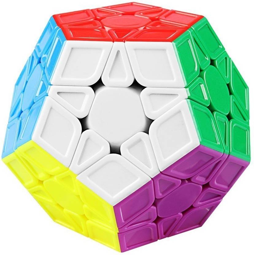 EMOB High Speed Stickerless Megaminx Magic Cube Puzzle Game Toy High