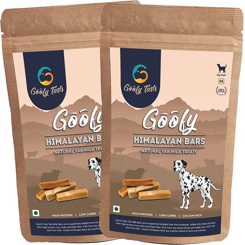 Goofy Tails Himalayan Yak Milk Dog Chew Yak Milk Churpi for Dogs