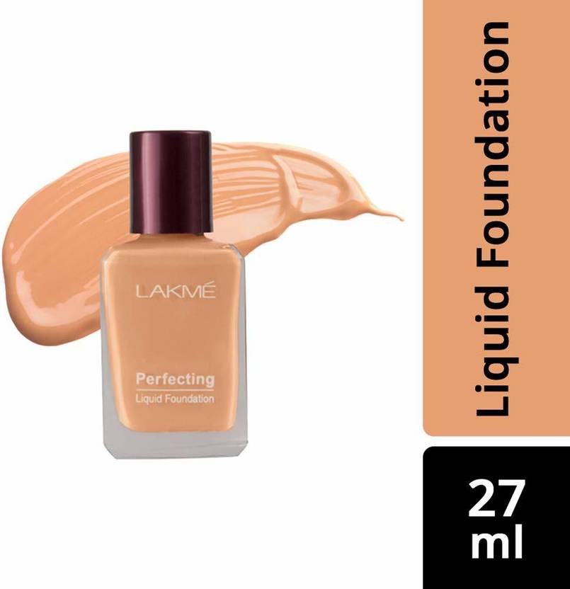 Lakmé Perfecting Liquid Foundation, Shell, 27ml Foundation Price in India, Buy Lakmé