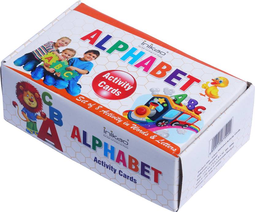 Inikao Alphabet Activity Cards : Set of 8 Words and ...