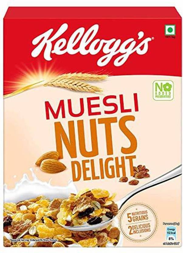 Kellogg's MUESLI NUTS DELIGHT 500G Box Price in India Buy Kellogg's