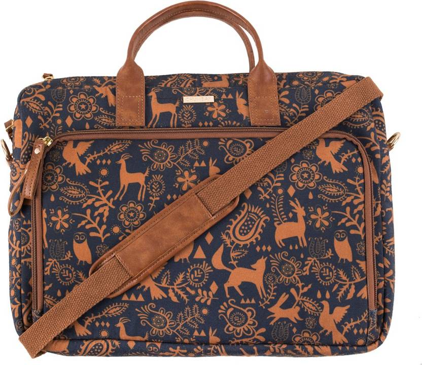 chumbak 15 inch Laptop Messenger Bag MultiColor Price in India