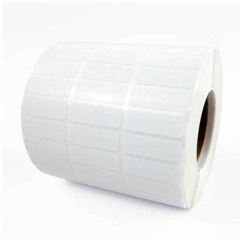 youtech Chromo Barcode Labels Sticker Size,33x15, (3" inch Across (Core Size) 1.Roll - 8300 Labels chromo Paper Label(White)