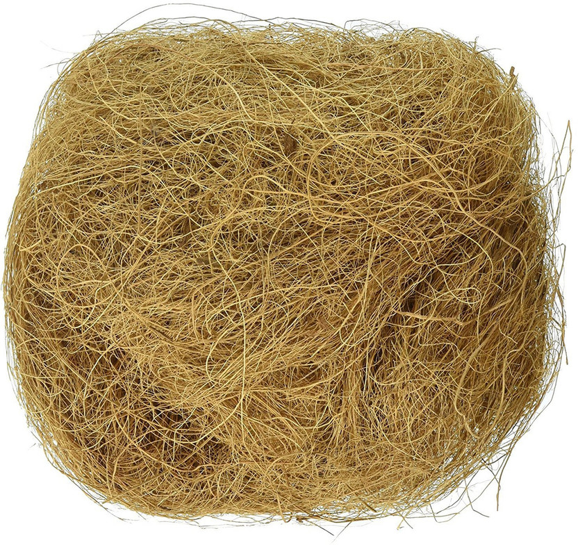 Comfort LIVEONCE COIR BED FOR /BIRDS/RABBITS/HAMSTERS L Pet Bed(brown)