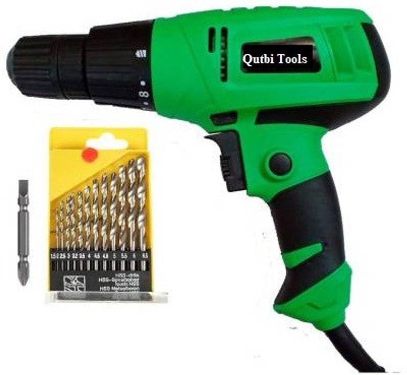 Qutbi tools ELECTRIC SCREW DRIVE DRILL MACHINE HEAVY DUTY FOR DRILLING