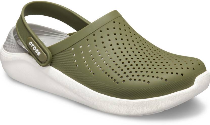 CROCS (LiteRide) Men Green Sandals - Buy Green Color CROCS (LiteRide) Men  Green Sandals Online at Best Price - Shop Online for Footwears in India |  