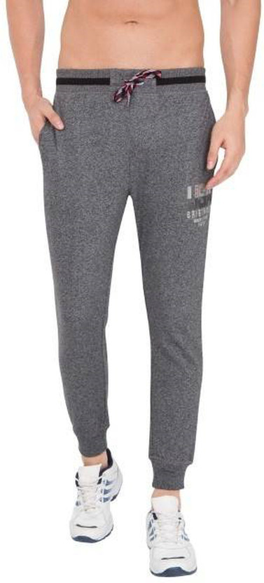 JOCKEY Solid Men Black Track Pants 