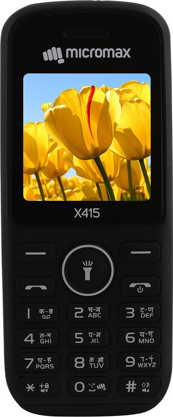 Micromax X415(Black)