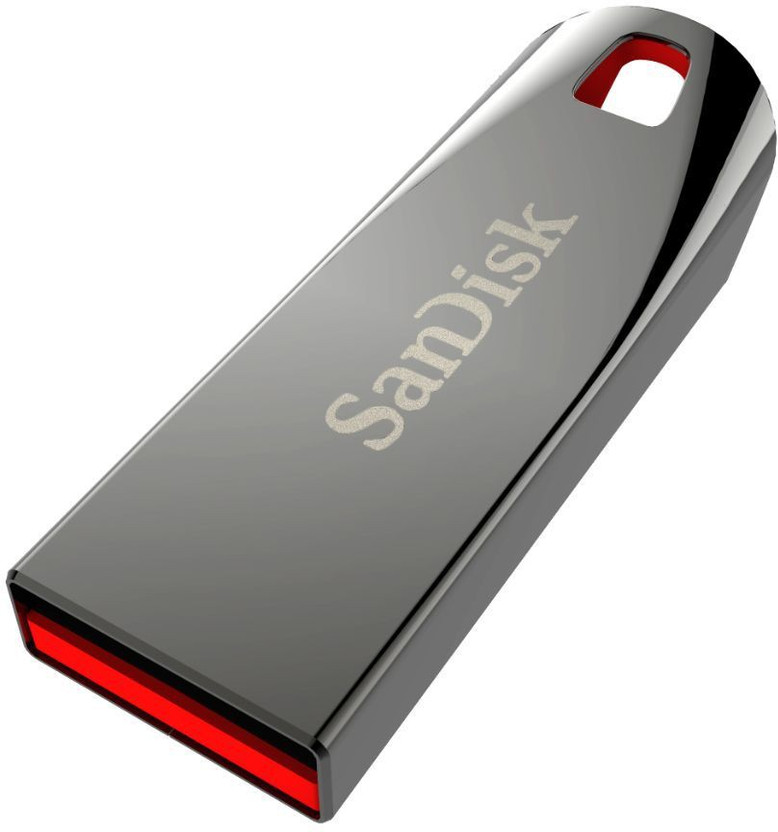 SanDisk SDCZ71-064G-I35 64 GB Pen Drive Compatible with Laptop, Audio Player, Desktop Computer, Television USB 2.0 Metal Case(Grey)