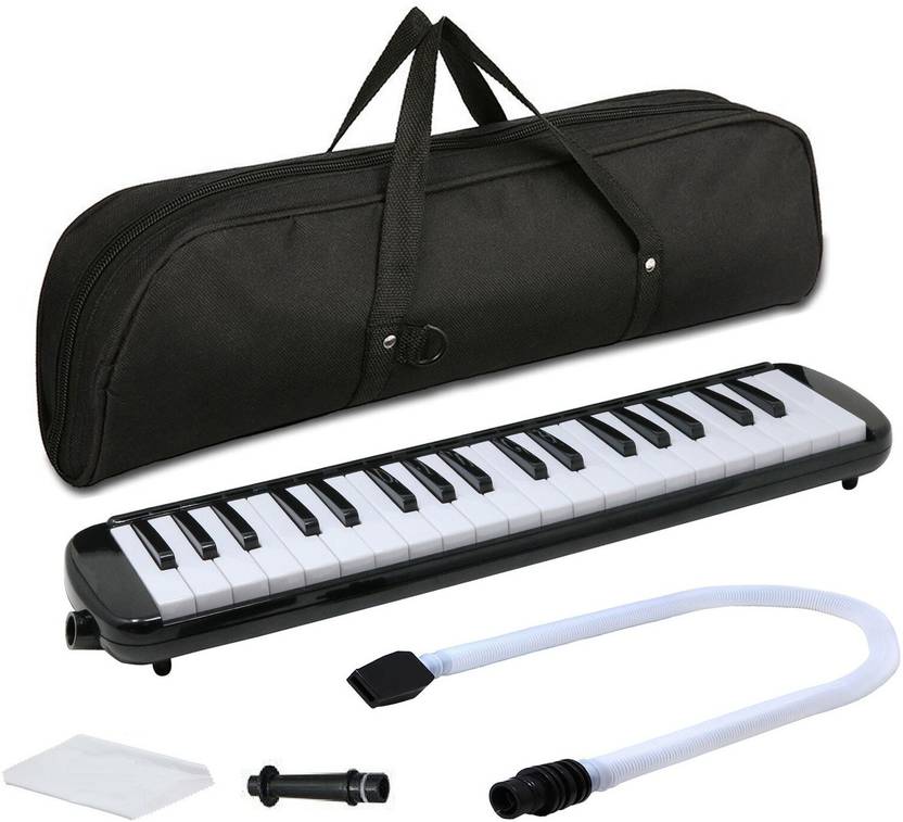 Techtest 37 Key Melodica Instrument with Mouthpiece Piano Keyboard with