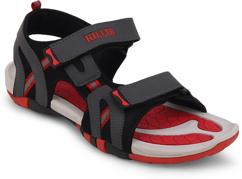 KILLER Men Grey Sandals - Buy KILLER 