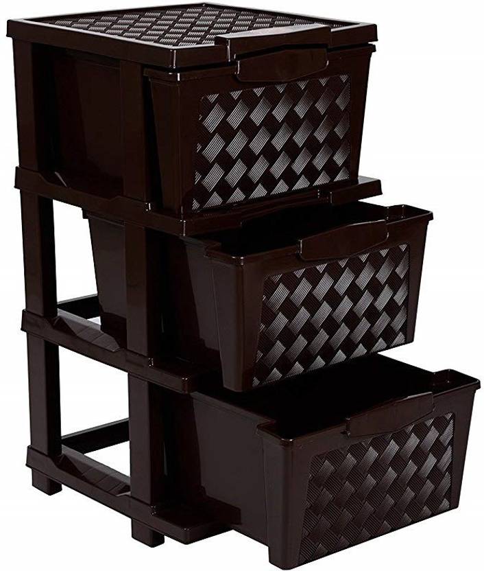 Joyful Plastic Free Standing Chest of Drawers Price in India Buy