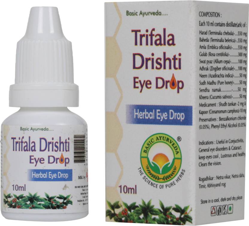 Basic Ayurveda Basic Ayurveda Trifala Drishti Eye Drop 10ml Pack Of 6