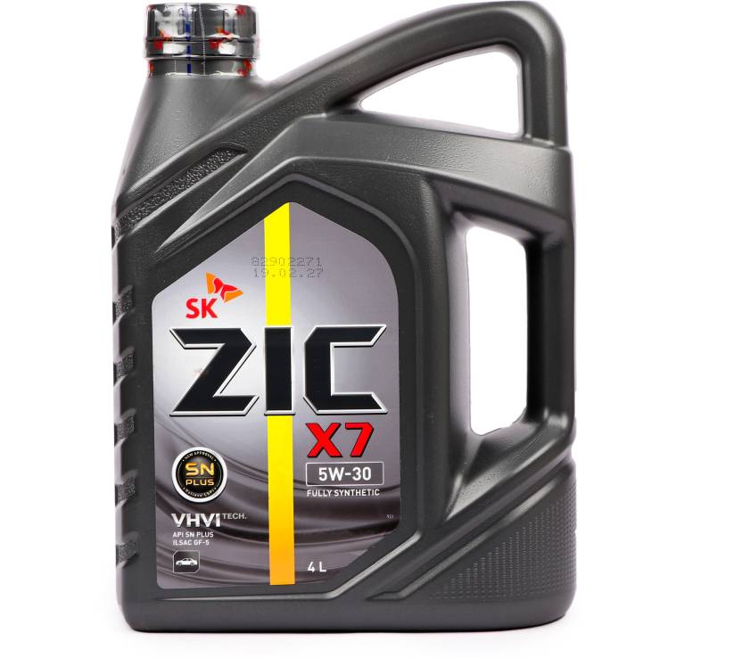 ZIC X7 5W30 ZIC X7 5W-30 (API SN PLUS, 4 Liter) 100% FULLY SYNTHETIC .