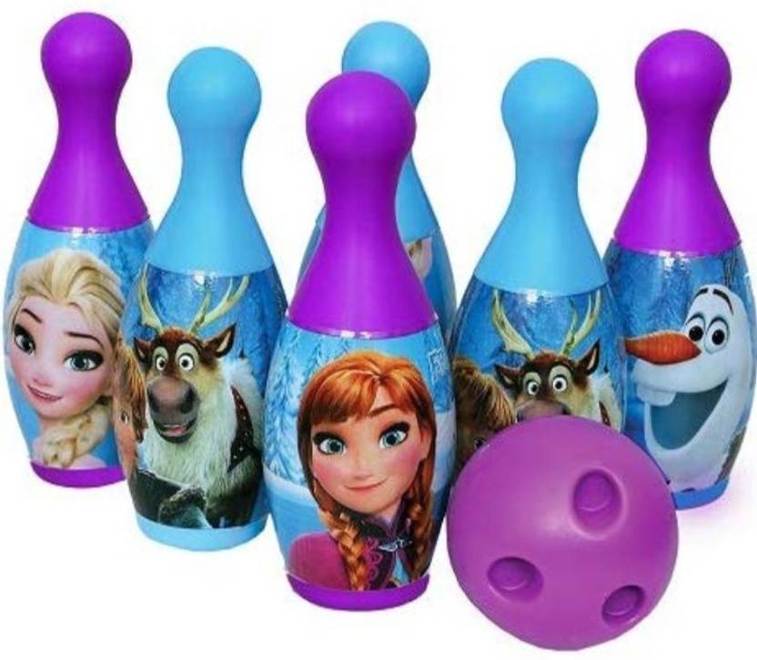 STVM toys Disney Frozen Bowling Set for Kids Bowling Price in India