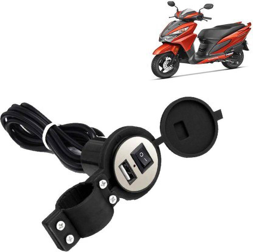 king shine Waterproof USB Bike Mobile Charger For Two WheelersKS3 5 A