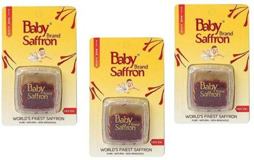 Baby SAFFRON 1 G ( PACK OF 3 ) Price in India Buy Baby SAFFRON 1 G