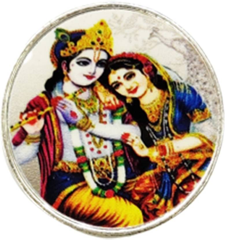 Aashirwad Radha Krishna Color S 999 20 g Silver Coin Price in India - Buy  Aashirwad Radha Krishna Color S 999 20 g Silver Coin Online at Best Prices  in India 