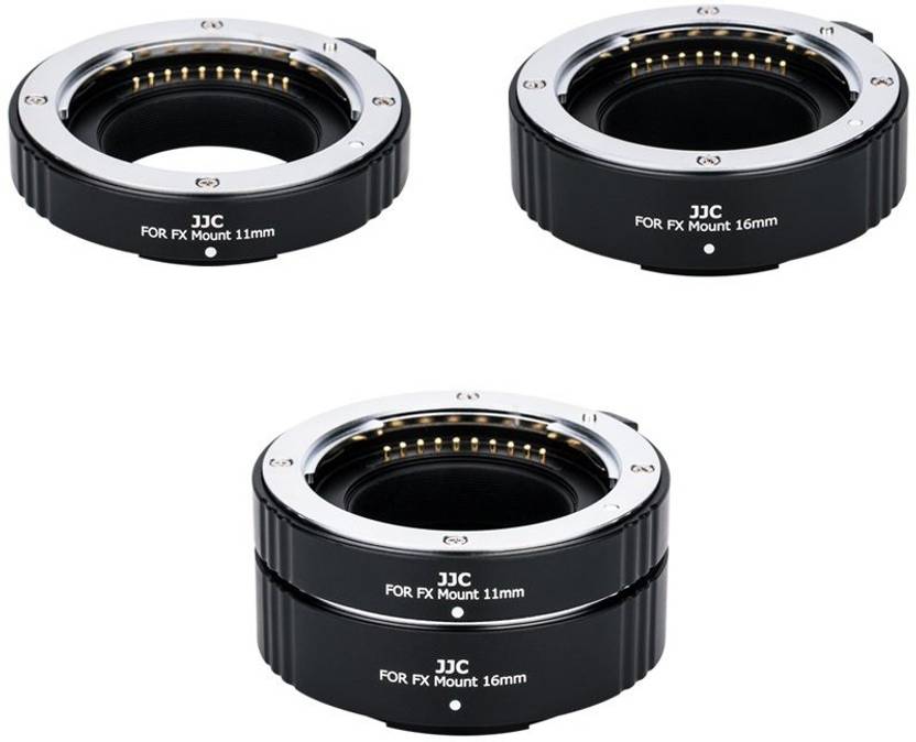 JJC Extension Tube Set for Fujifilm X Mount Camera Fuji Adjustable