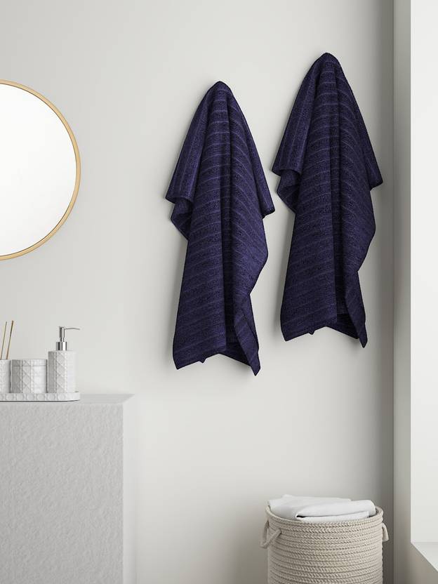 Aura Cotton 450 GSM Bath Towel Set - Buy Aura Cotton 450 ...