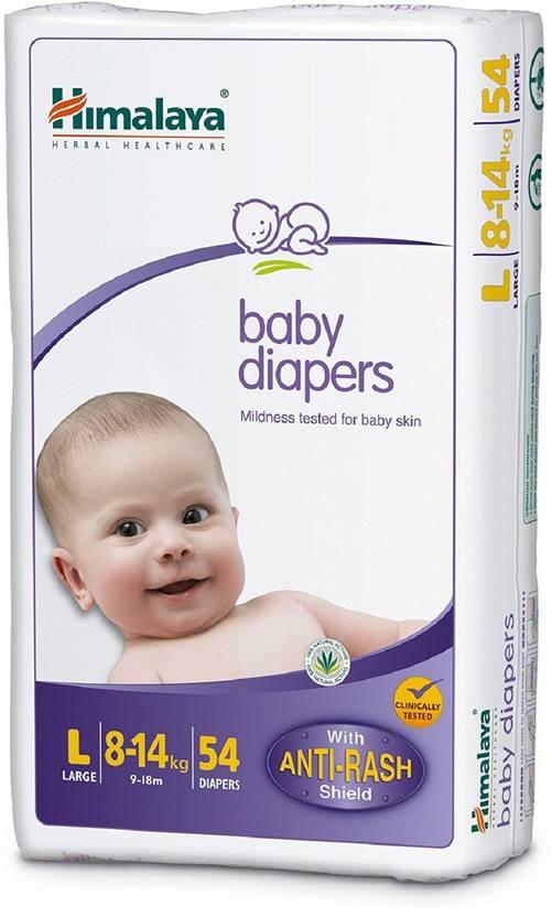 Himalaya Herbals BABY DIAPERS-K2 - L - Buy 54 Himalaya ...