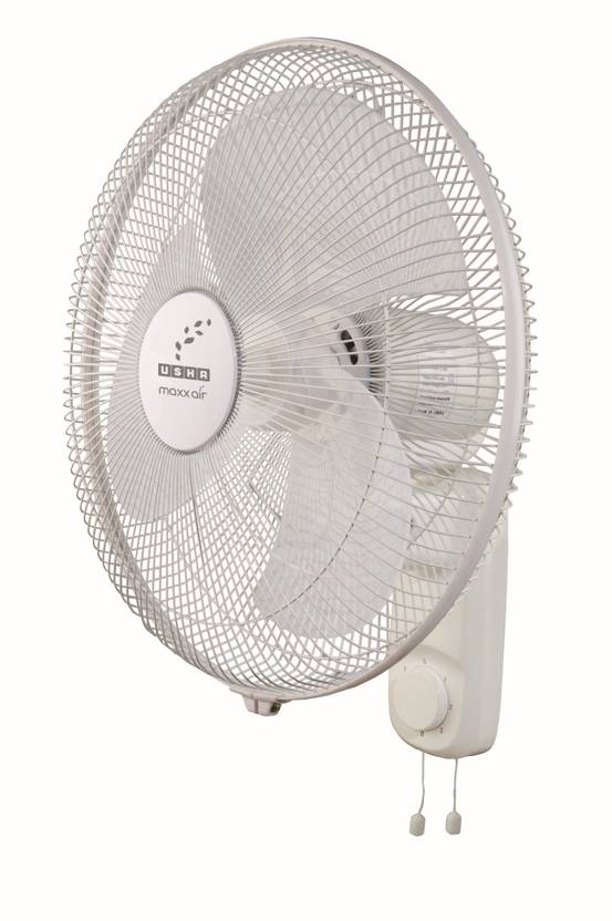 USHA Maxx Air 400 mm 3 Blade Wall Fan Price in India Buy USHA Maxx