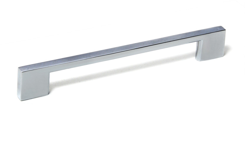 GS Gujarat Chrome Finishing Stainless Steel Kitchen Cabinet Handles, Pull Handle, Furniture Handle, Door and Drawer Handles for Home and Furniture Improvement, 10'' Inch, (Pack of 6) Stainless Steel Cabinet/Drawer Handle(Silver Pack of 4)