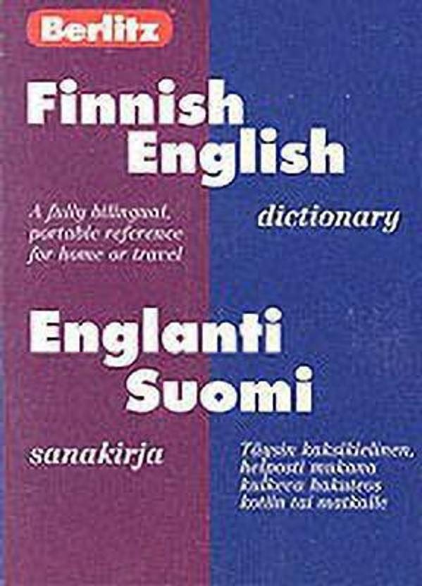 Berlitz FinnishEnglish Bilingual Dictionary Buy Berlitz Finnish