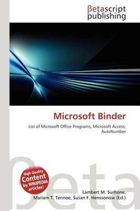 Microsoft Binder Buy Microsoft Binder by unknown at Low Price in India