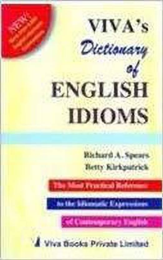 Viva'S Dictionary of English Idioms Buy Viva'S Dictionary of English