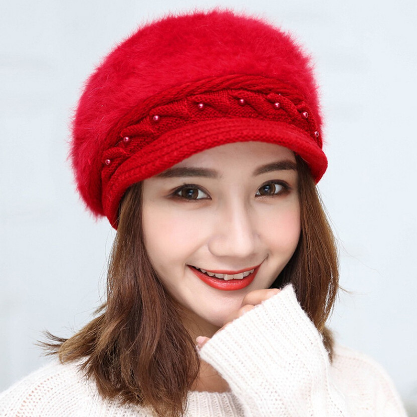 ladies woolen topi