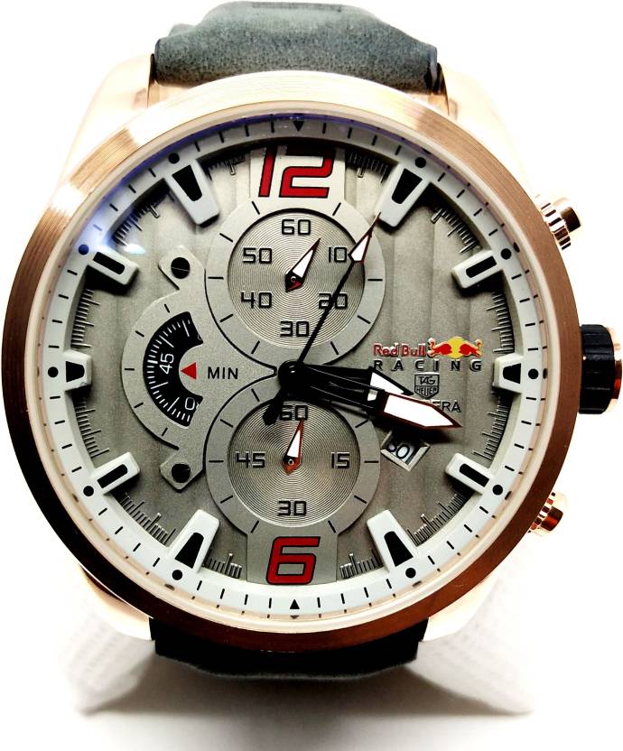 Mantra Sales Red Bull Racing Carrera Tag Heuer Grey&Gold Red Bull Racing Carrera  Tag Heuer Grey & Gold Series Watch Analog Watch - For Men - Buy Mantra  Sales Red Bull Racing