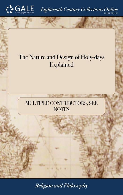 The Nature And Design Of Holy days Explained Buy The Nature And Design the-nature-and-design-of-holy-days-explained-buy-the-nature-and-design