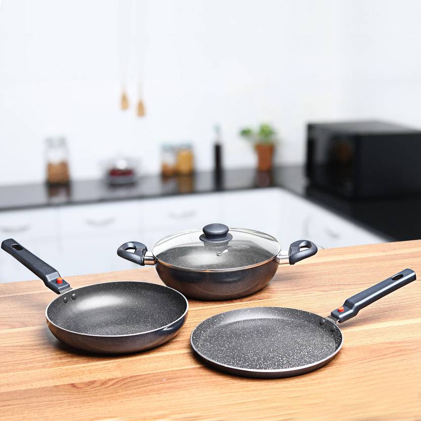 Prestige Omega Festival Pack Induction Bottom Cookware Set Price in