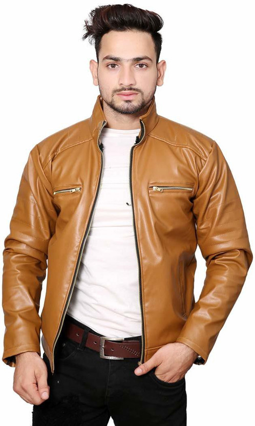 Full Sleeve Solid Men Jacket 
