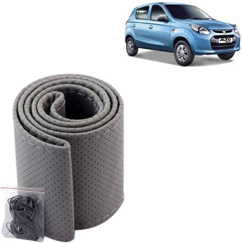 aksmit Hand Stiched Steering Cover For Suzuki Alto 800 Price in India