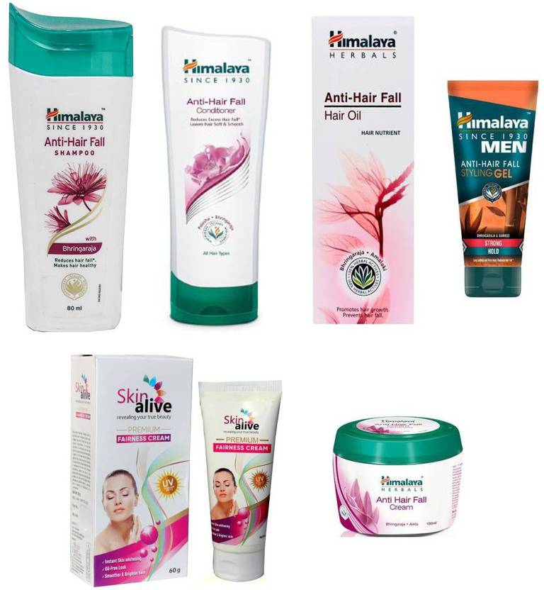 Himalaya Herbals hair fall set kit Price in India Buy Himalaya