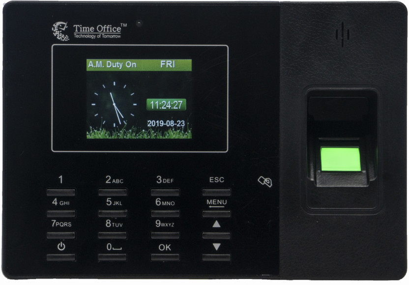Timeoffice Z100N ATTENDANCE MACHINE WITH SOFTWARE SUPPORT Time & Attendance(Fingerprint, Card, Password)